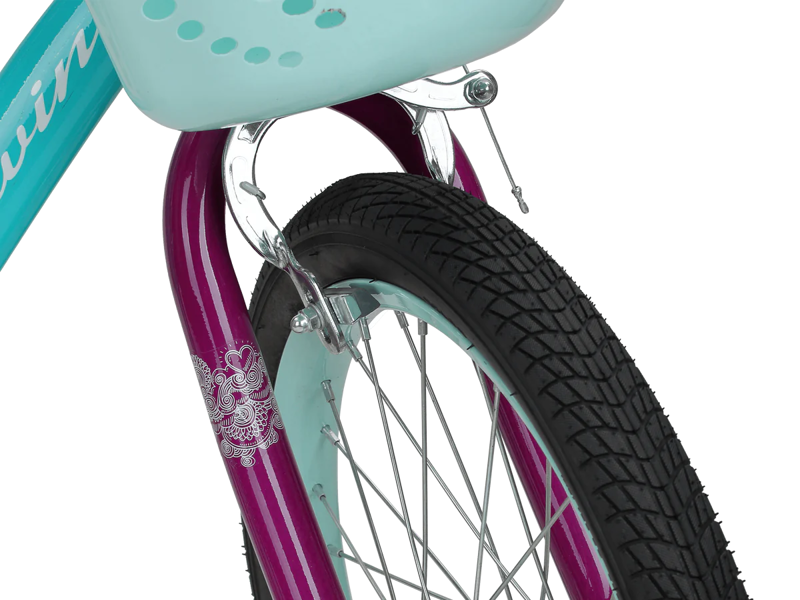 Schwinn Elm 20 Inch Wheel Kids Bike Teal Green-6